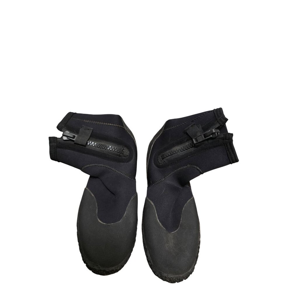 Neo Sport 3MM Neoprene Zippered Dive Ankle Boots For Water Sports Size 10